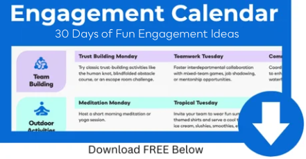 30 Days of Fun Engagement Ideas