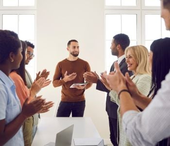 Happy employees