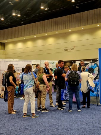 SHRM26 booth crowd