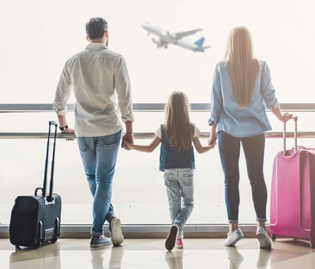 family travel airport