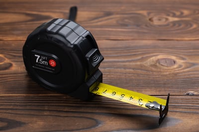measuring tape to measure your recognition program