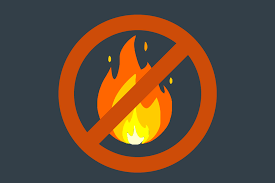 no fire